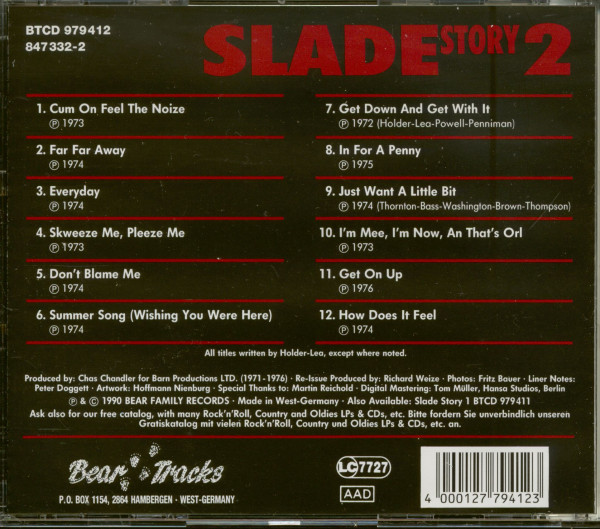 The Story Of Slade Vo.2 (CD)