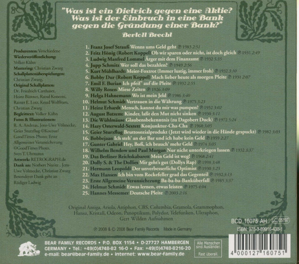 Hilfe! Mein Geld ist weg (CD)