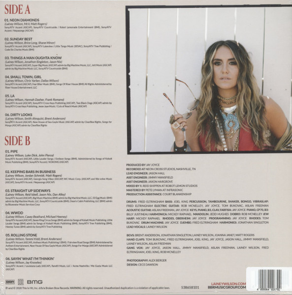 Sayin' What I'm Thinkin' (LP, colored Vinyl, Ltd.)