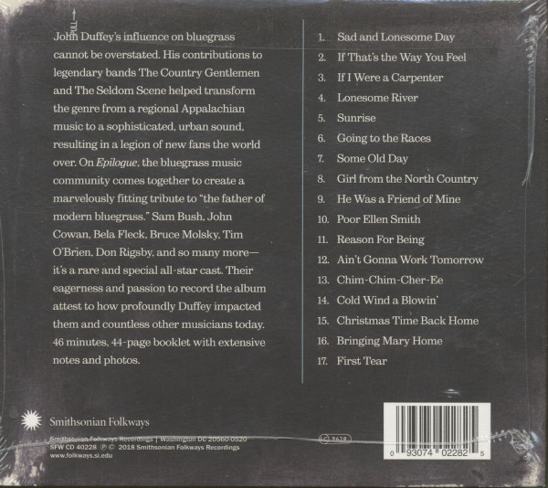 A Tribute To John Duffey - Epilogue (CD)