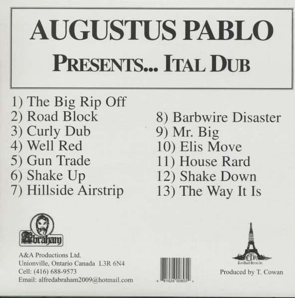 Augustus Pablo Presents ... Ital Dub (LP)