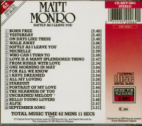 Preview: Softly As I Leave You (CD) Preview: Softly As I Leave You (CD)