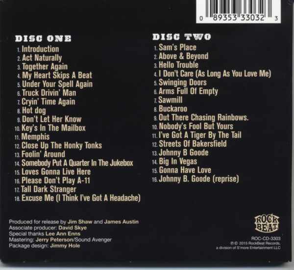When Buck Came Back Live San Francisco 1989 (2-CD)