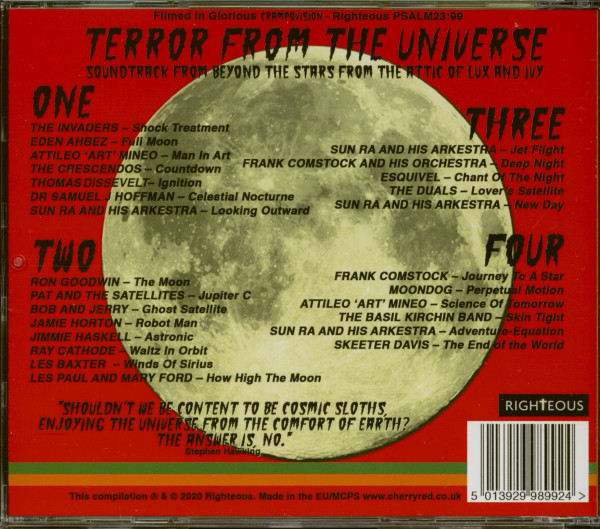 Terror From The Universe (CD)