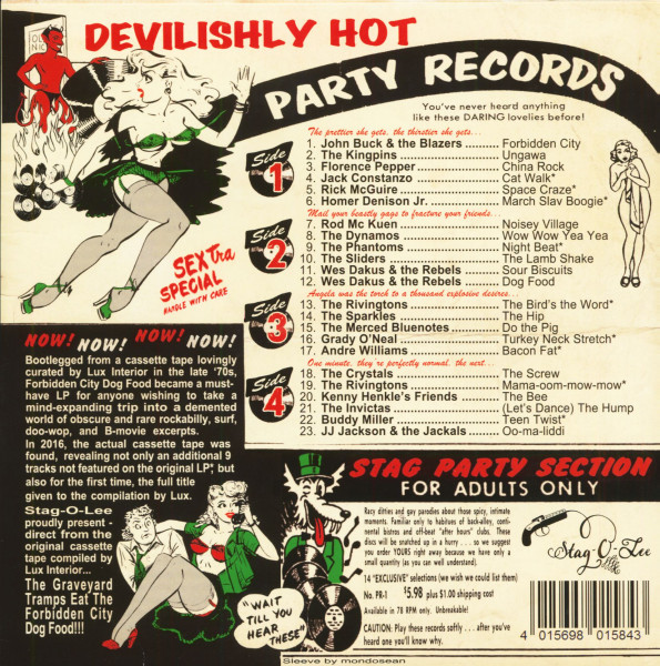 The Graveyard Tramps Eat The Forbidden City Dog Food (2-LP, 10inch, Ltd.)