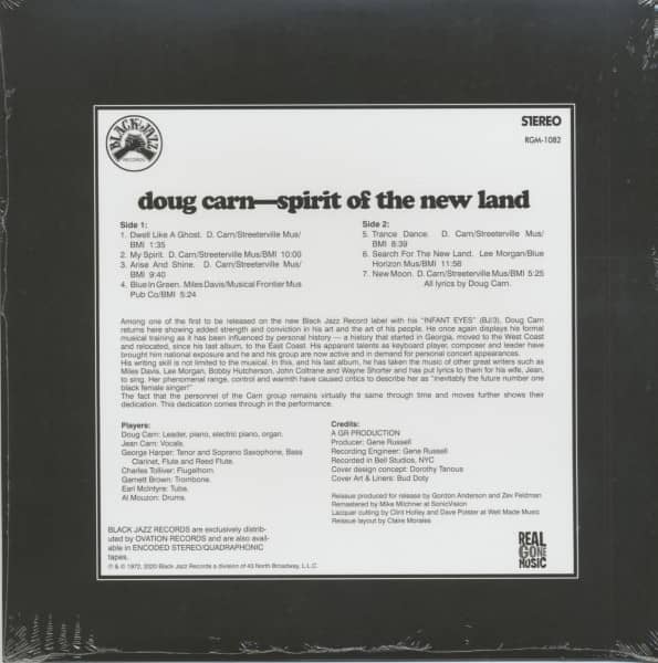 Spirit of the New Land (LP, colored Vinyl, Ltd.)