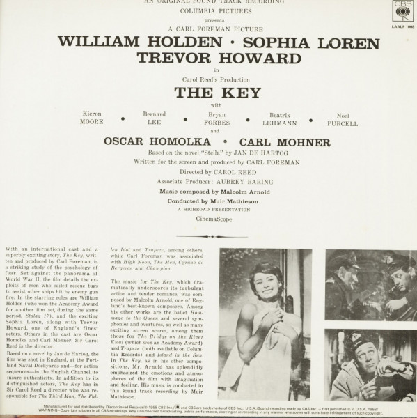The Key - Soundtrack (LP)