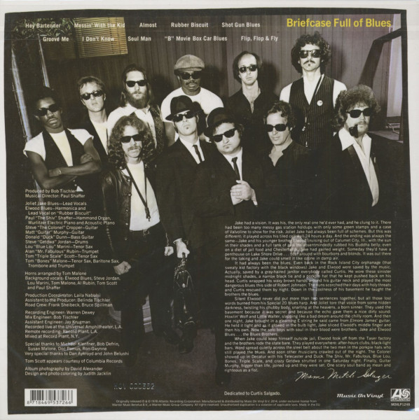 Briefcase Full Of Blues (LP, 180g Vinyl, Ltd.)