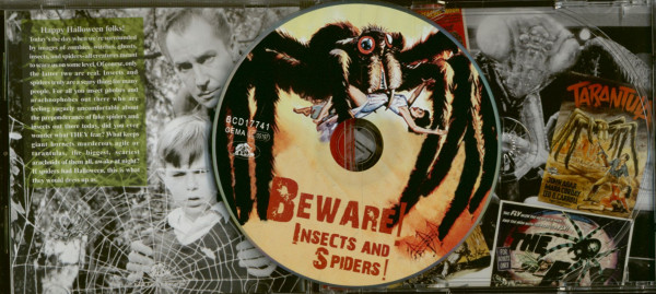 Beware! Insects and Spiders! 28 Buzzin' Blasters From The Vaults Of Horror (CD)