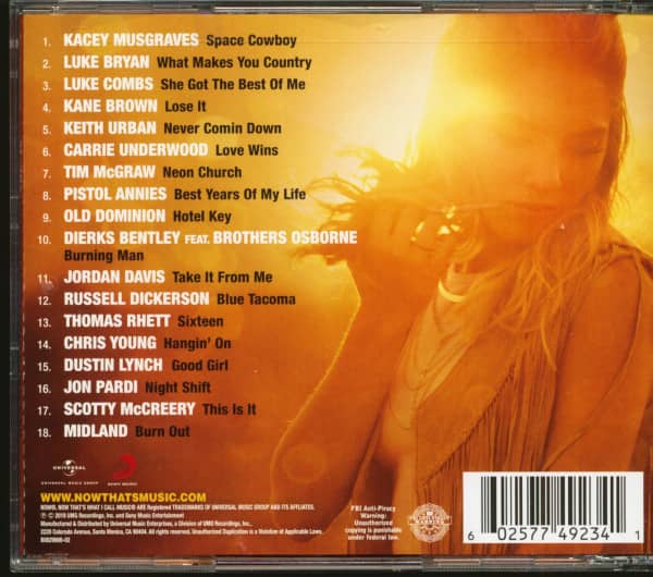 Now That's What I Call Country Vol.12 (CD)