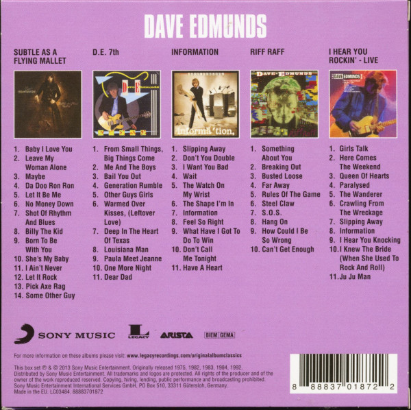 Original Album Classics (5-CD)