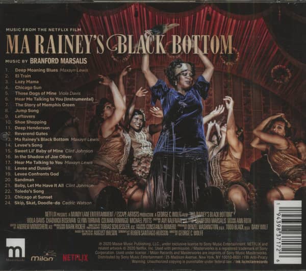 Ma Rainey's Black Bottom - Music From The Netflix Film (CD)