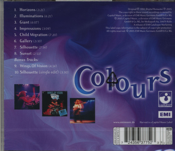Colours (CD)