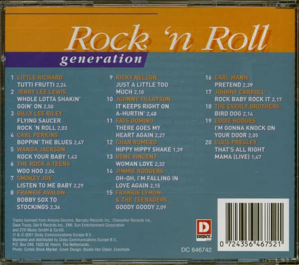 Rock 'N Roll Generation - Hippy Hippy Shake (CD)