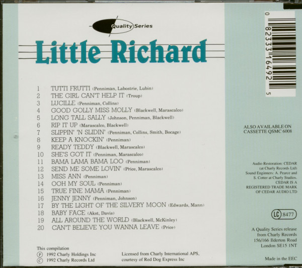 The Boy Can't Help It (CD)