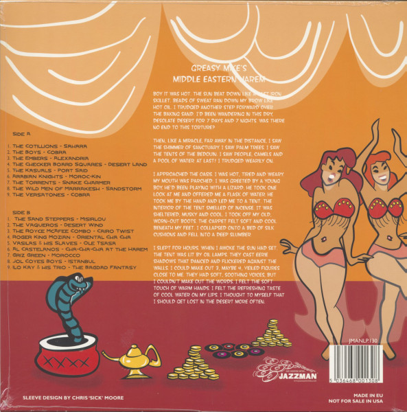 Greasy Mike's Middle Eastern Harem (LP)