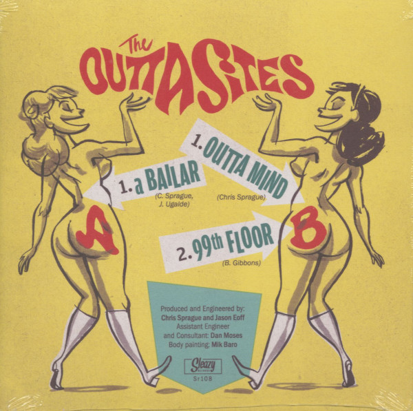 Outta Mind - A Bailar - 99th Floor (7inch, 45rpm, EP, PS)