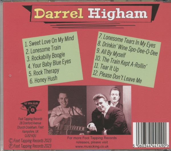 A Tribute To Johnny & Dorsey Burnette (CD)