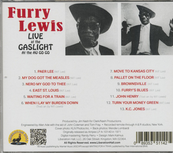 Live At The Gaslight At The Au Go Go (CD)