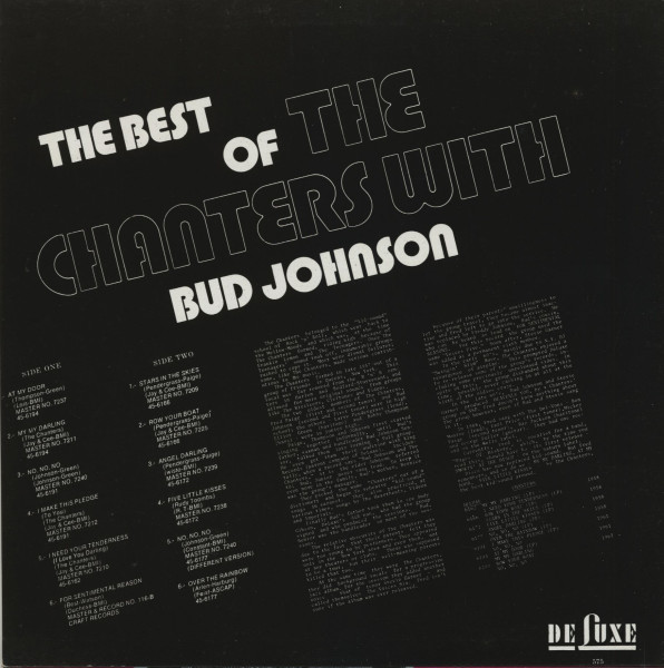 The Best Of The Chanters With Bud Johnson (LP)