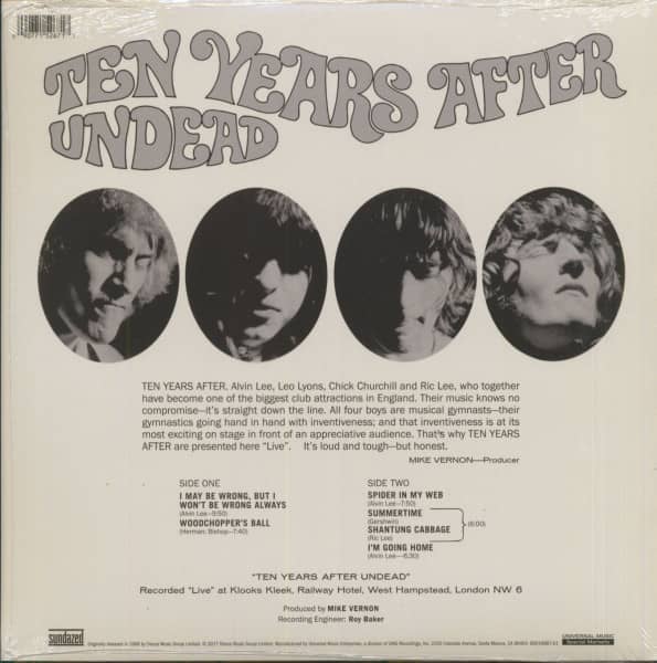 Undead (LP, Mono)