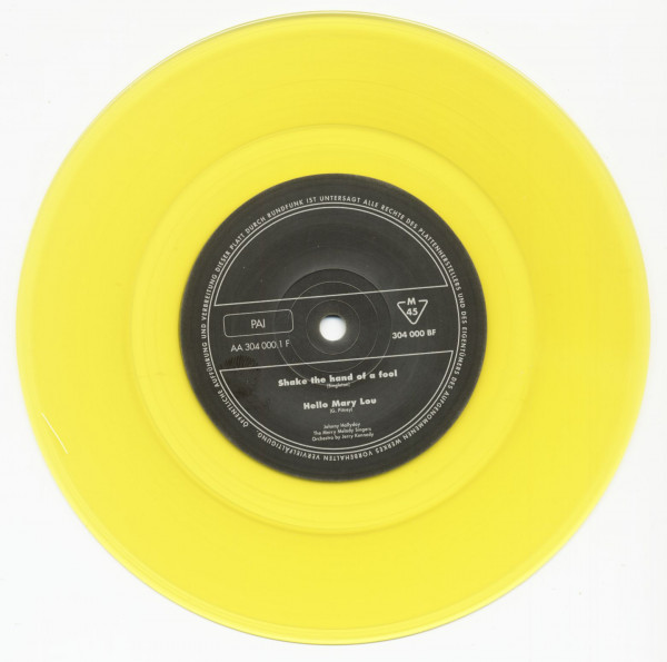 Shake The Hand Of A Fool (7inch, EP, 45rpm, PS, SC, Yellow Vinyl, Ltd.)