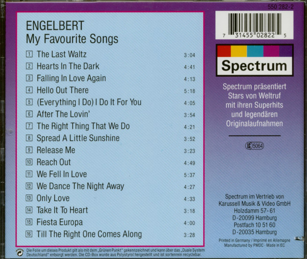 My Favourite Songs (CD)