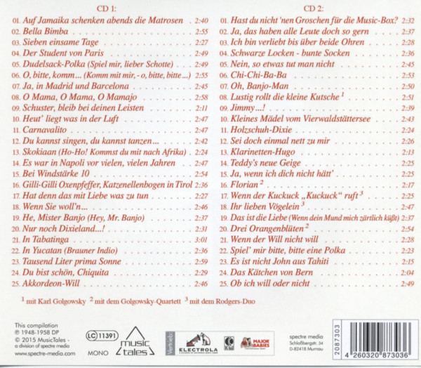 Käpt'n Gin - 50 große Erfolge (2-CD)