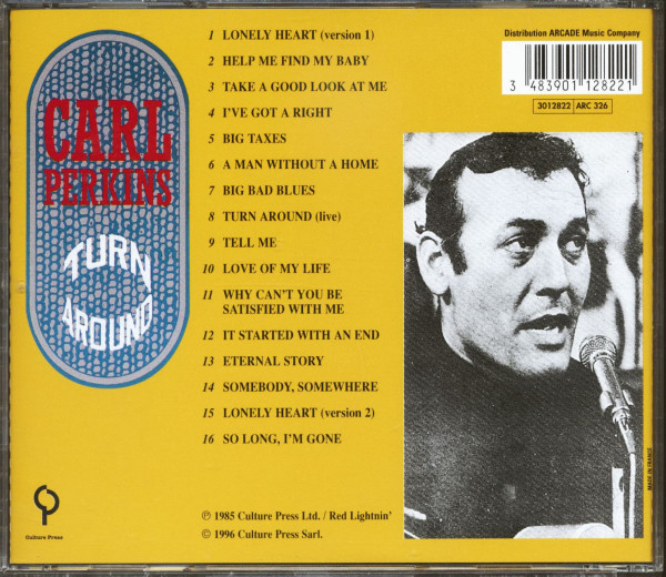Turn Around (CD)