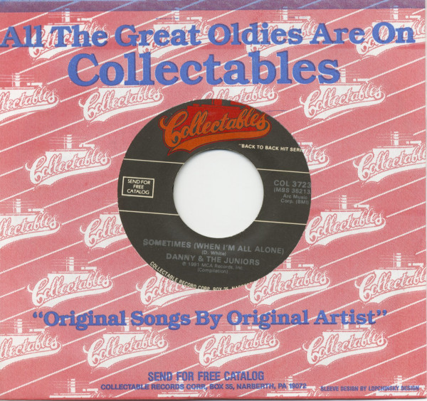 Sometimes (When I'M All Alone) - I Feel So Lonely (7inch, 45rpm, BC, CS)