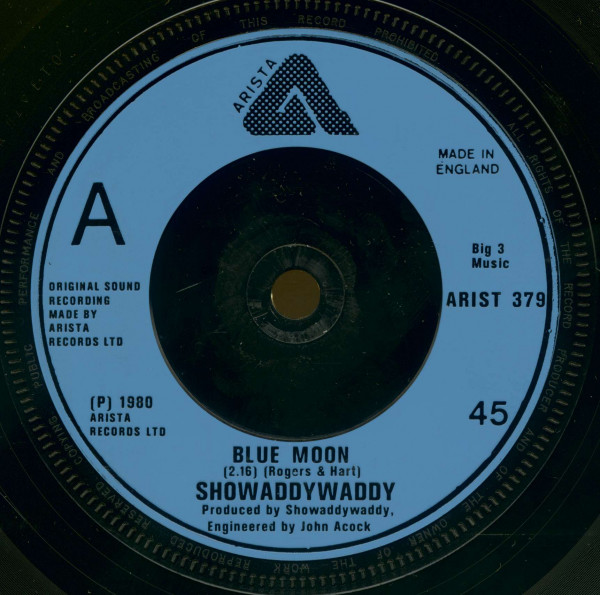 Blue Moon (7inch, 45rpm, SC, PS)