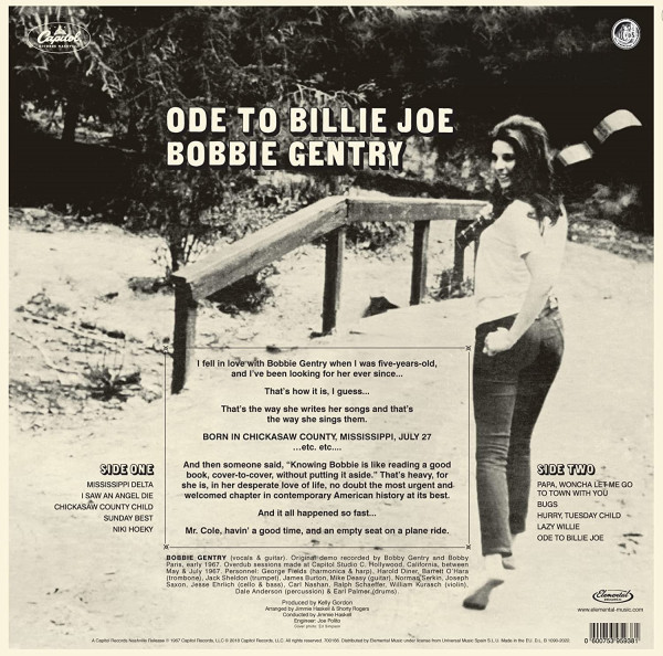 Ode To Billie Joe (LP, 180g Vinyl, Ltd.)