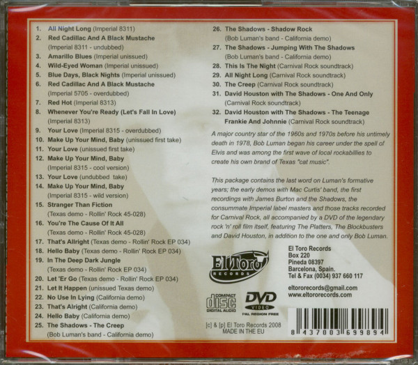 Red Hot 1956-57 (CD+DVD)