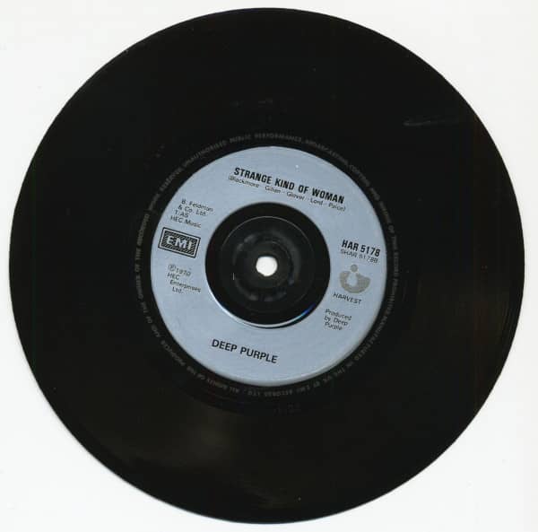 Black Night - Strange Kind Of Woman (7inch, 45rpm, SC)