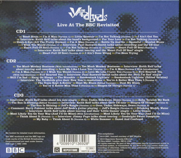 Live At The BBC Revisited (3-CD)