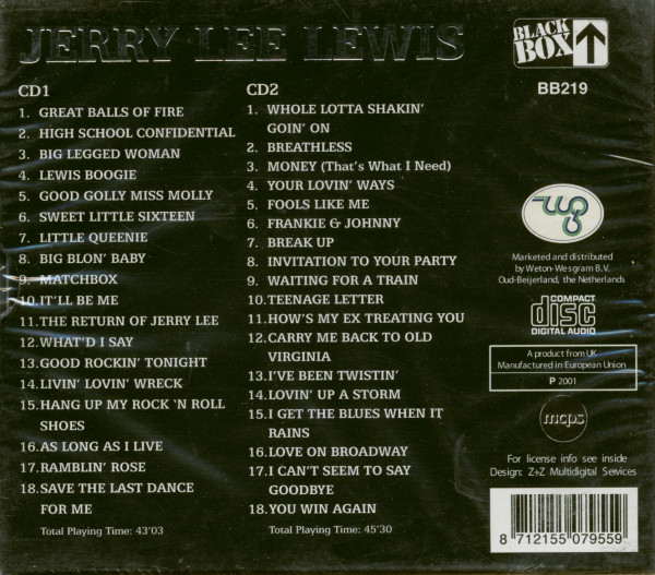 Great Balls Of Fire (2-CD)
