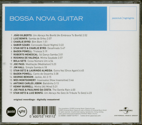 Bossa Nova Guitar (CD)