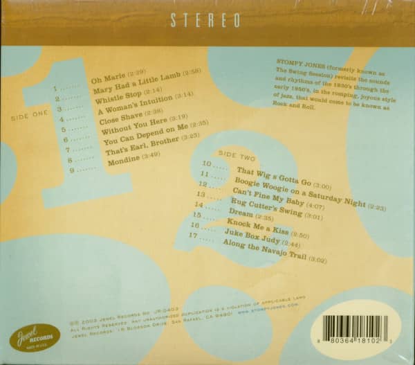 Stompy Jones (CD)