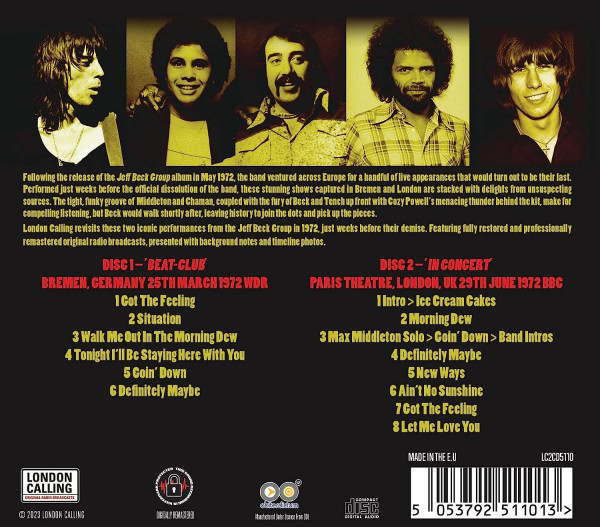 Live 1972 (2-CD)