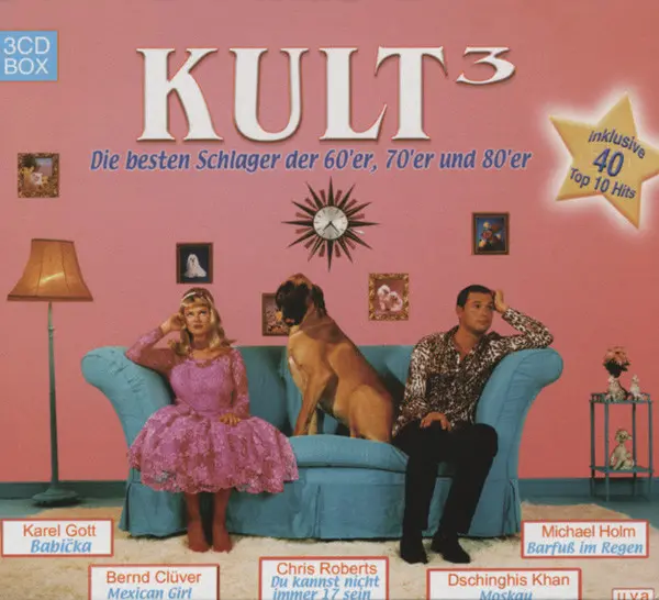 Kult - Schlager der 60er, 70er & 80er 3-CD