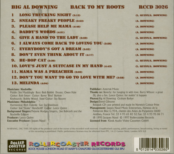 Back To My Roots (CD)