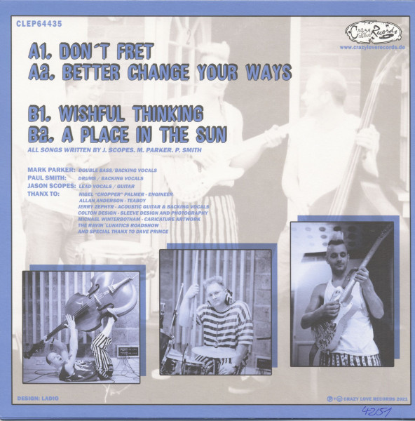 Don't Fret - Ne Fret Pas! (LP, colored Vinyl, EP)