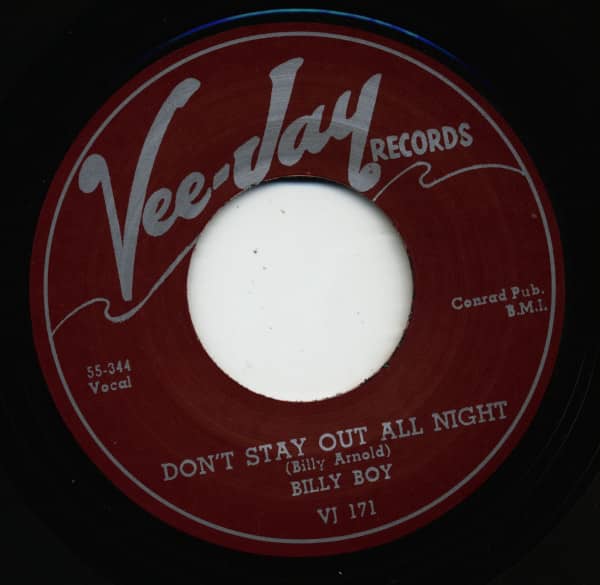 I Ain't Got You - Don't Stay Out All Night (7inch, 45rpm)