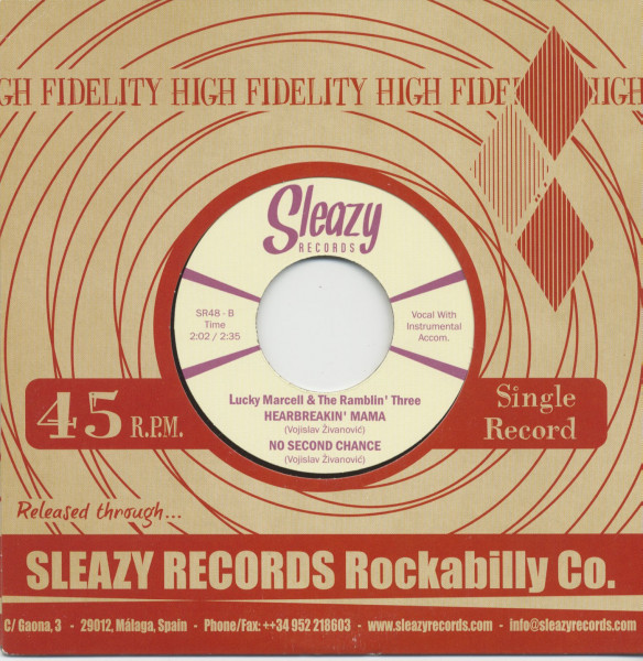 Movin' On - Heartbreakin' Mama - No Second Chance (7inch, 45rpm, EP, CS)