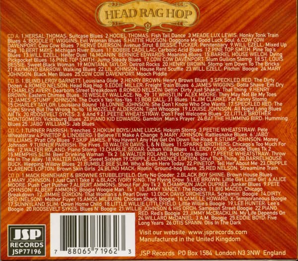 Head Rag Hop (4-CD)
