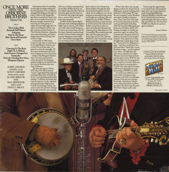 Once More With The Osborne Brothers Vol.1 (LP)
