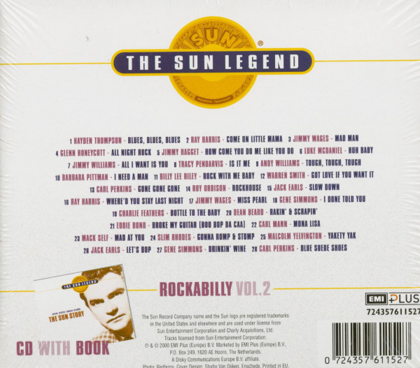The Sun Legend - Rockabilly Vol.2 (CD)