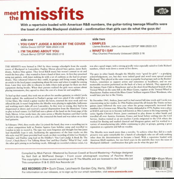 Meet The Missfits (7inch, 45rpm, EP)