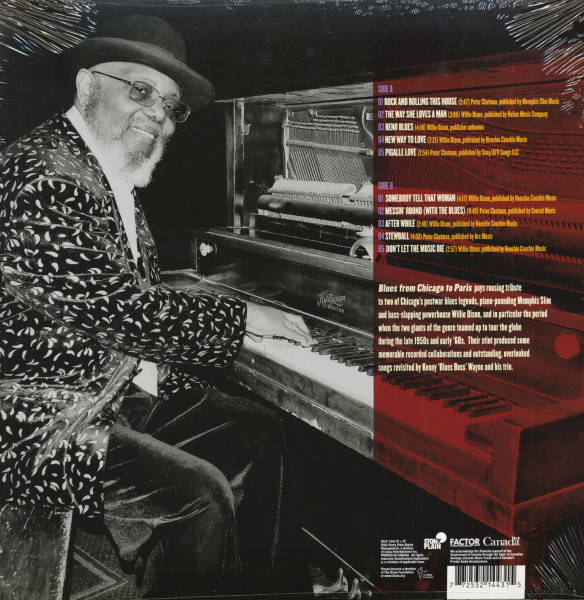 Blues From Chicago To Paris (LP red vinyl 180g)