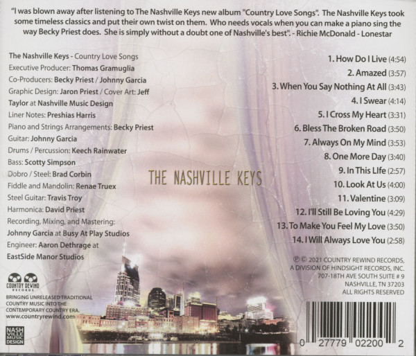 Country Love Songs (CD)